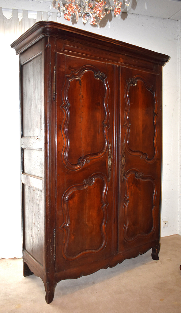 Armoire Epoque XVIII Eme, Merisier-photo-3