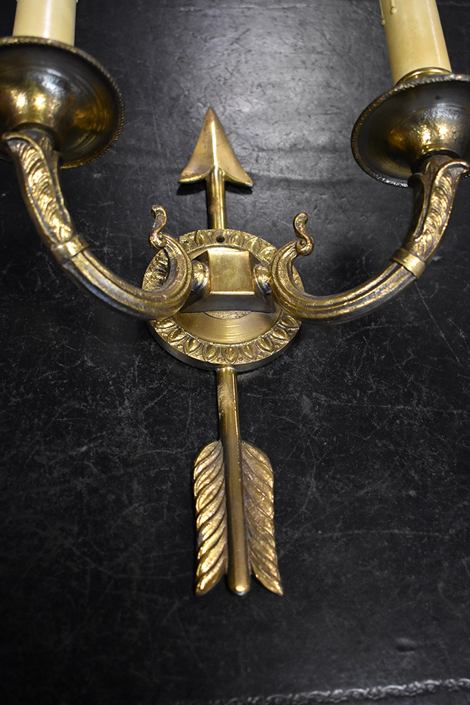 Bronze Empire Style Wall Lamps-photo-6
