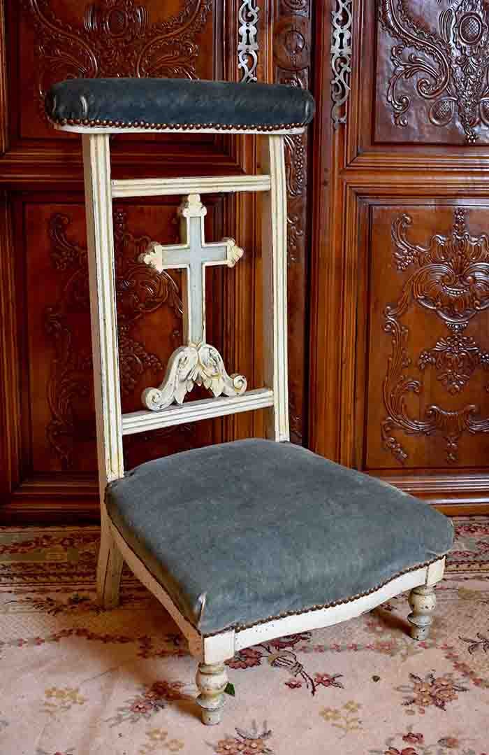 Pray God In Lacquered Wood, Napoleon III Period, XIX-photo-3