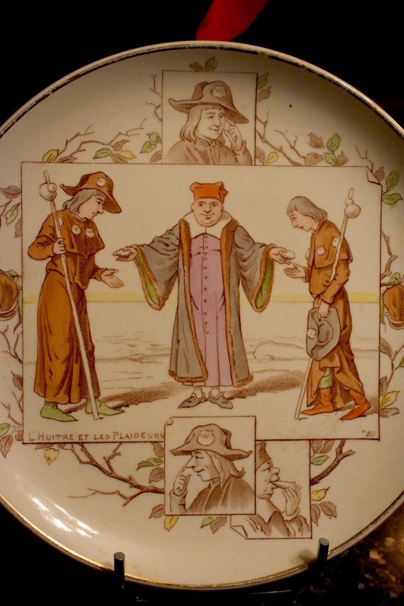 La Fontaine Fables, Dessert Plates-photo-4