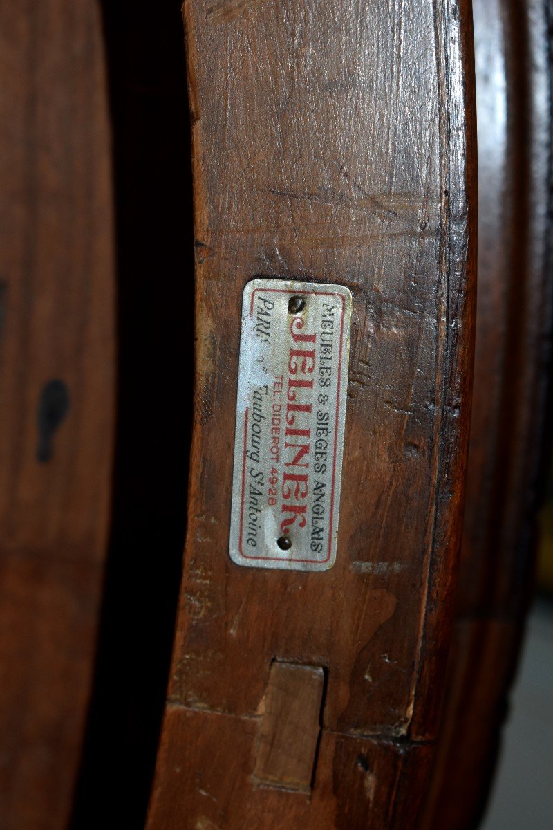 Table De Salle à Manger Chippendale En Noyer , Par La Maison Jellinek au Faubourg Saint Antoine -photo-6