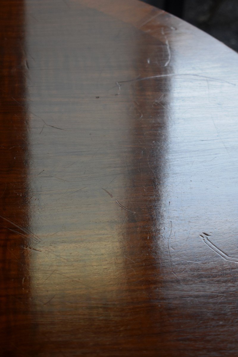 Table De Salle à Manger Chippendale En Noyer , Par La Maison Jellinek au Faubourg Saint Antoine -photo-7