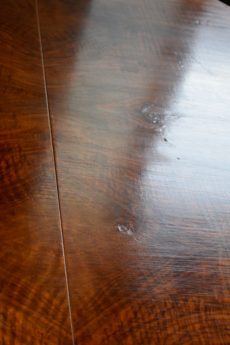 Table De Salle à Manger Chippendale En Noyer , Par La Maison Jellinek au Faubourg Saint Antoine -photo-8