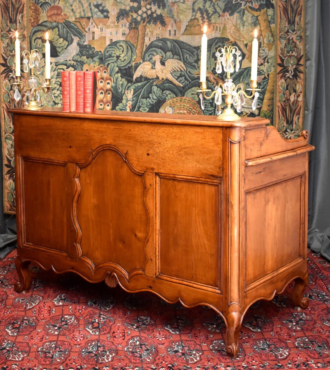 Bureau &agrave; Caissons Epoque XVIII Eme, Bureau De Milieu Epoque Louis XV, Bureau De Changeur-photo-3