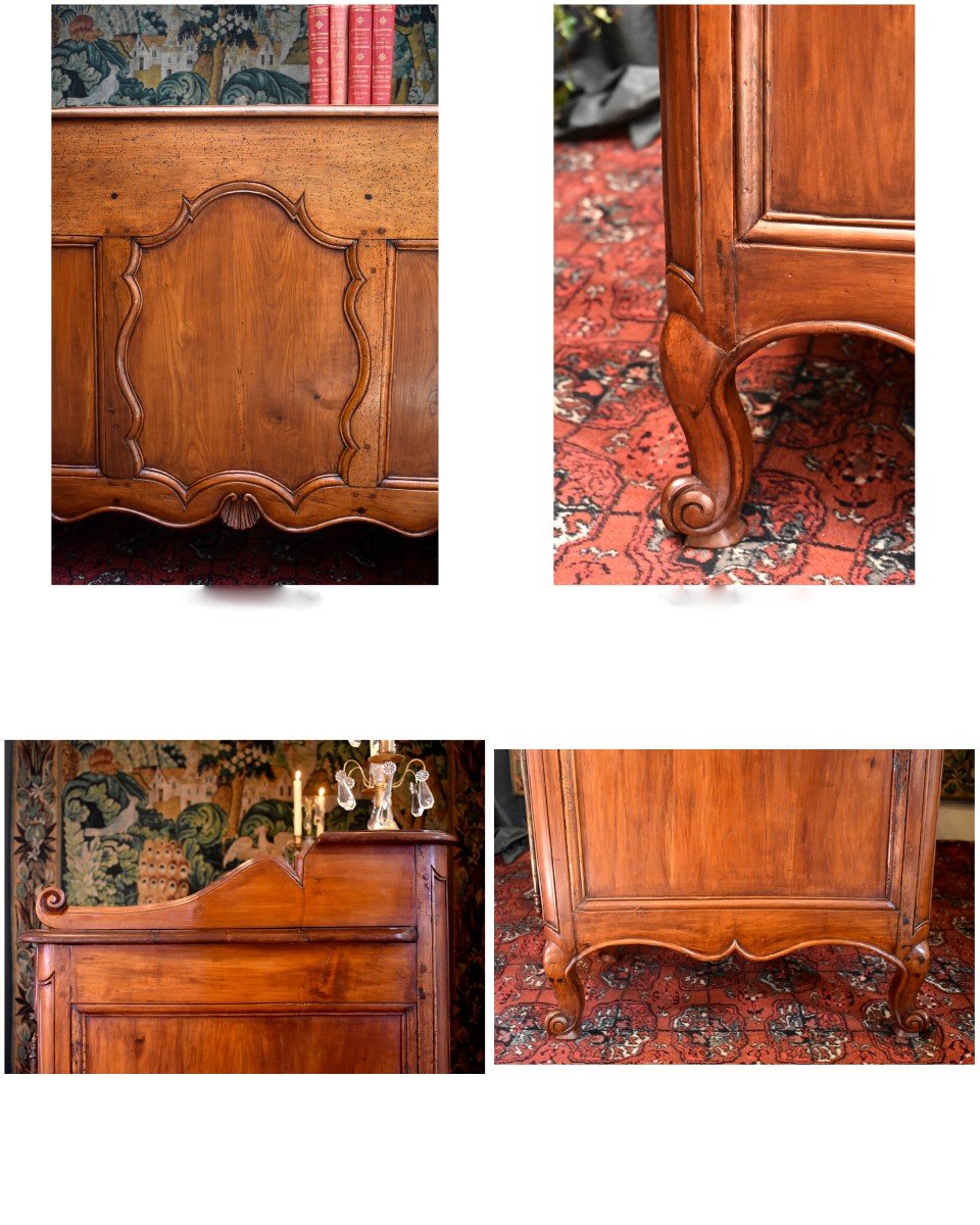 Bureau &agrave; Caissons Epoque XVIII Eme, Bureau De Milieu Epoque Louis XV, Bureau De Changeur-photo-7