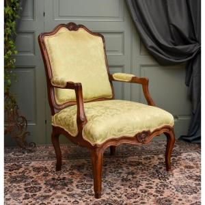 Regency Period Armchair With High Back, Early 18th Century