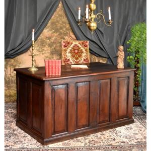 Louis XIII Bureau, Bureau Plat Panneauté, Bureau De Milieu, Table De Lecture, 17th Century