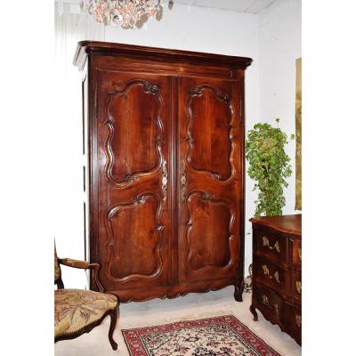 Armoire Epoque XVIII Eme, Merisier