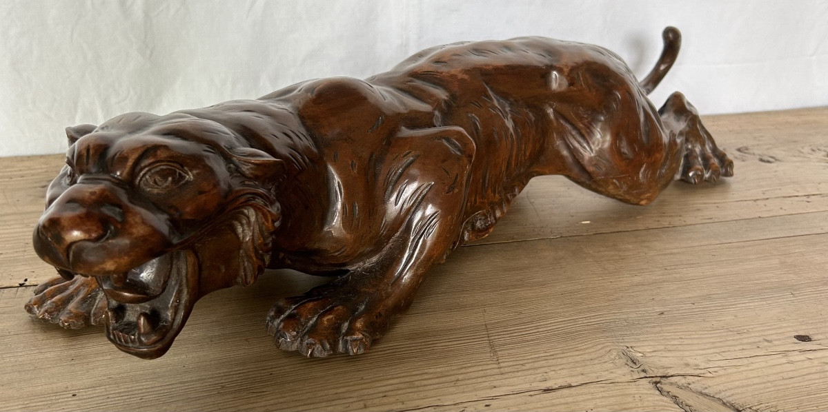 Tigre En Bois