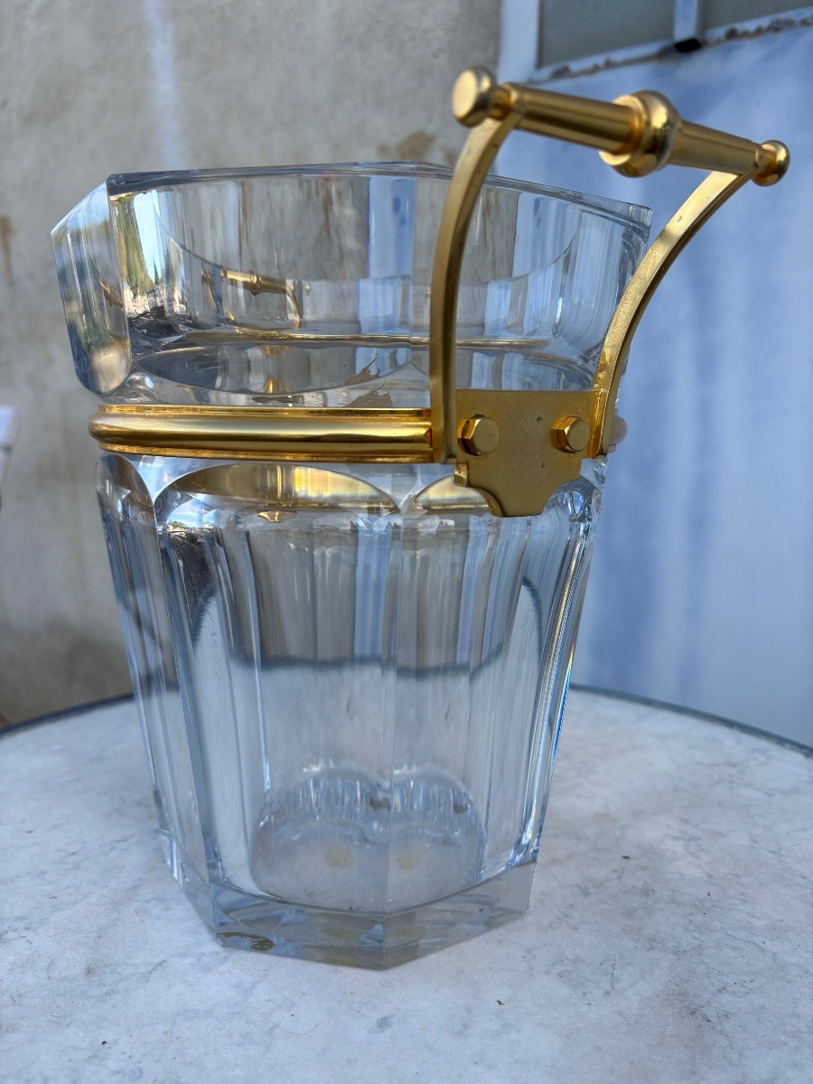 Seau à champagne de Baccarat -photo-2