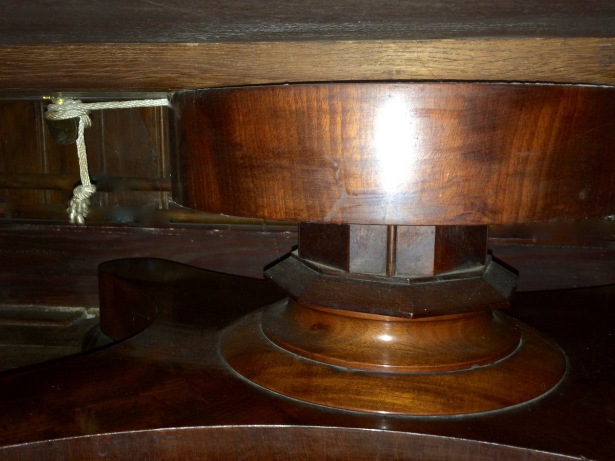 Mahogany Serving Trolley By J. Kendall & Co Signed Berwick In Leeds, Circa 1830-photo-1