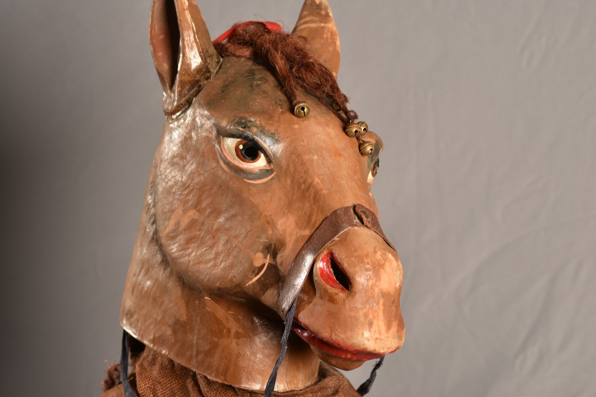 Carnival Mask 1900. Horse.-photo-7