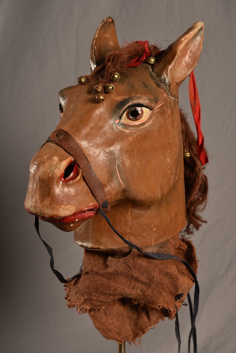 Carnival Mask 1900. Horse.
