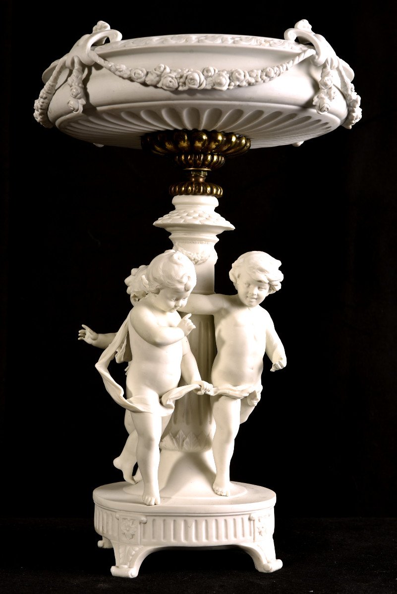 Biscuit Centerpiece. Germany 1900.