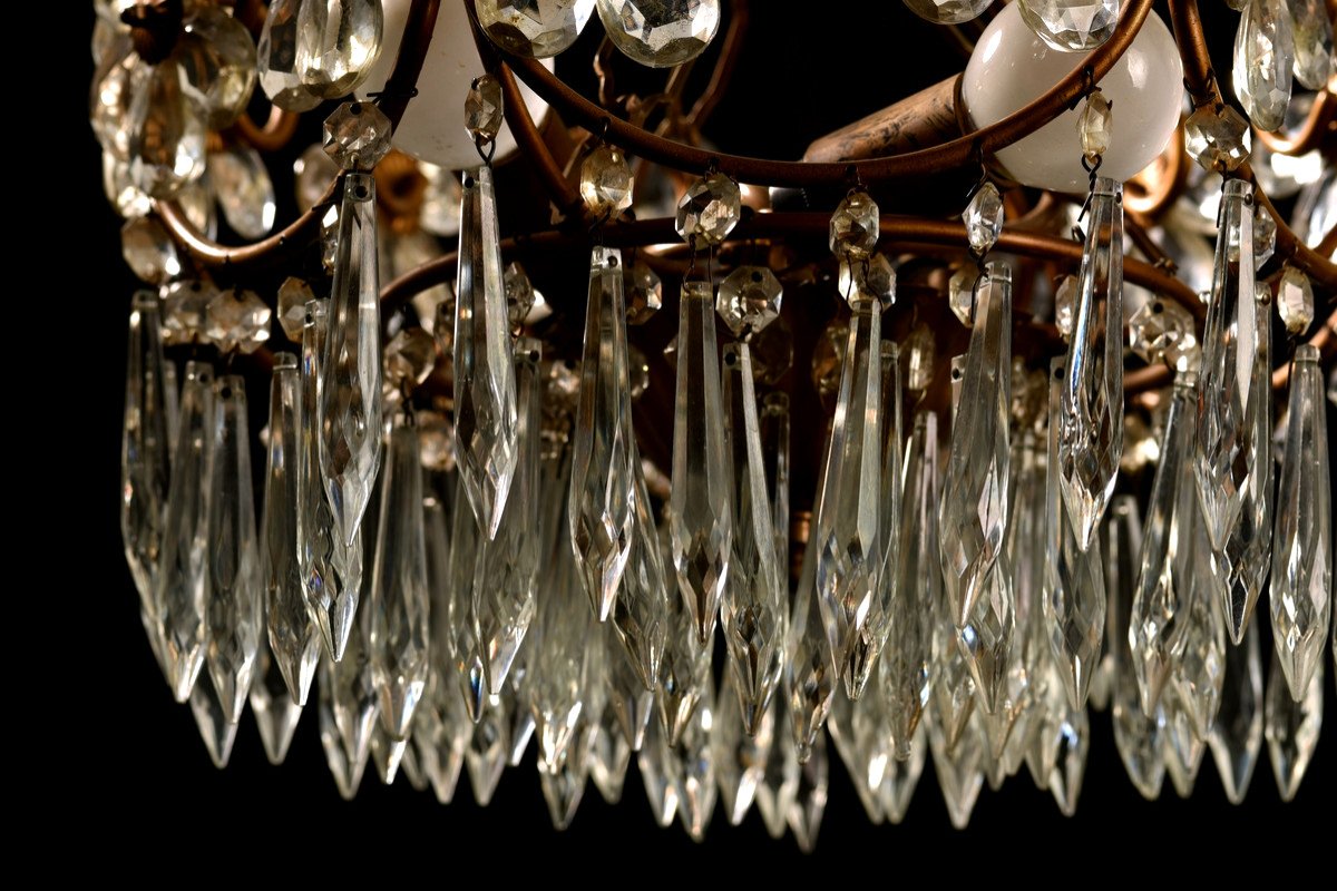 Proantic: Plafonnière.lustre. Suspension. Design 1960
