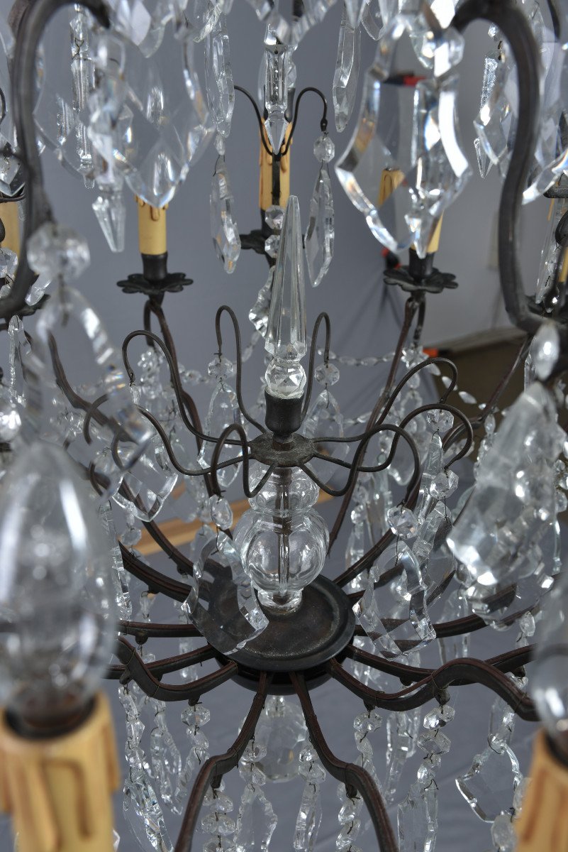 Imposing Chandelier. Around 1900-photo-3