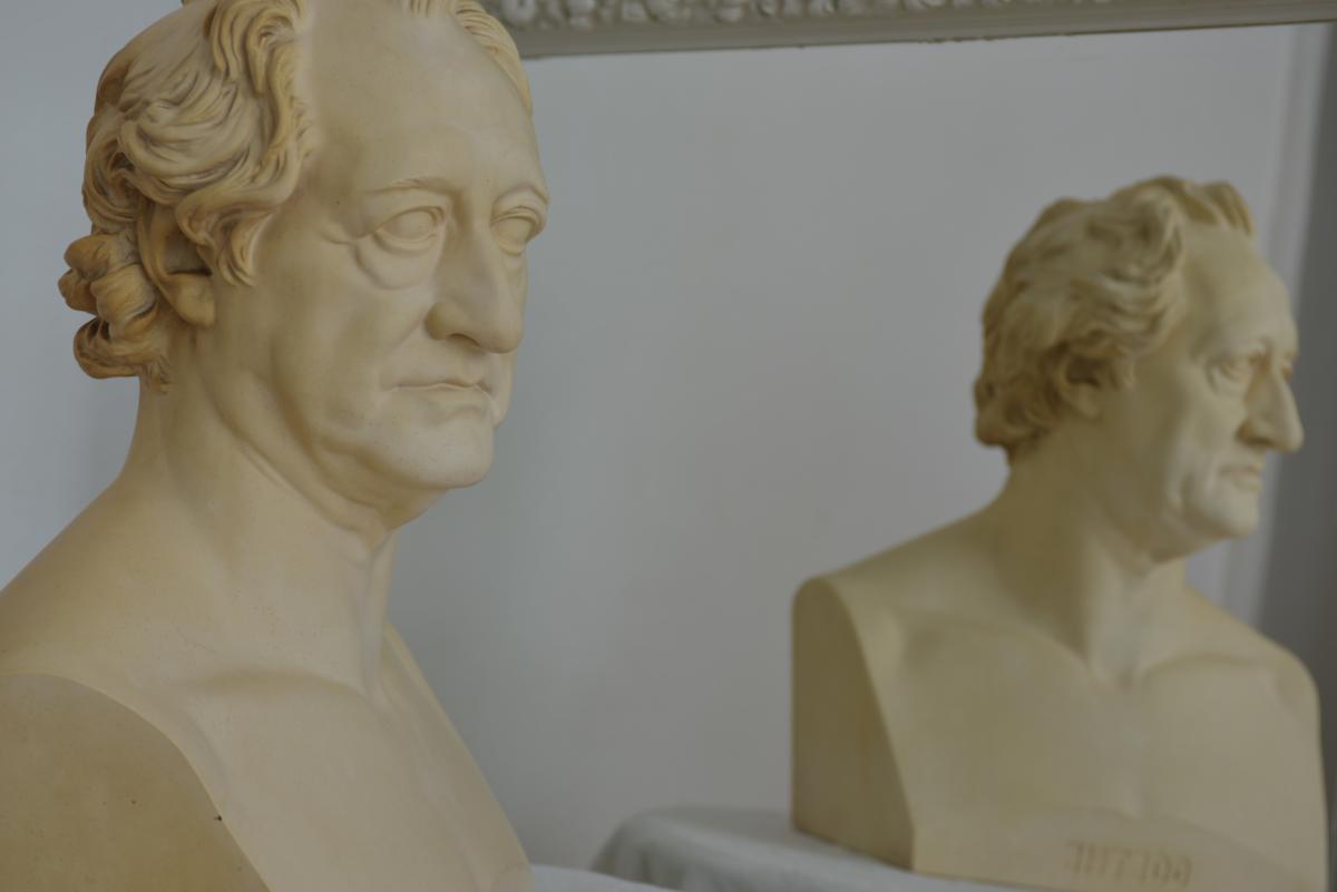 Buste grandeur nature de Goethe.Projet de Rauch.-photo-3