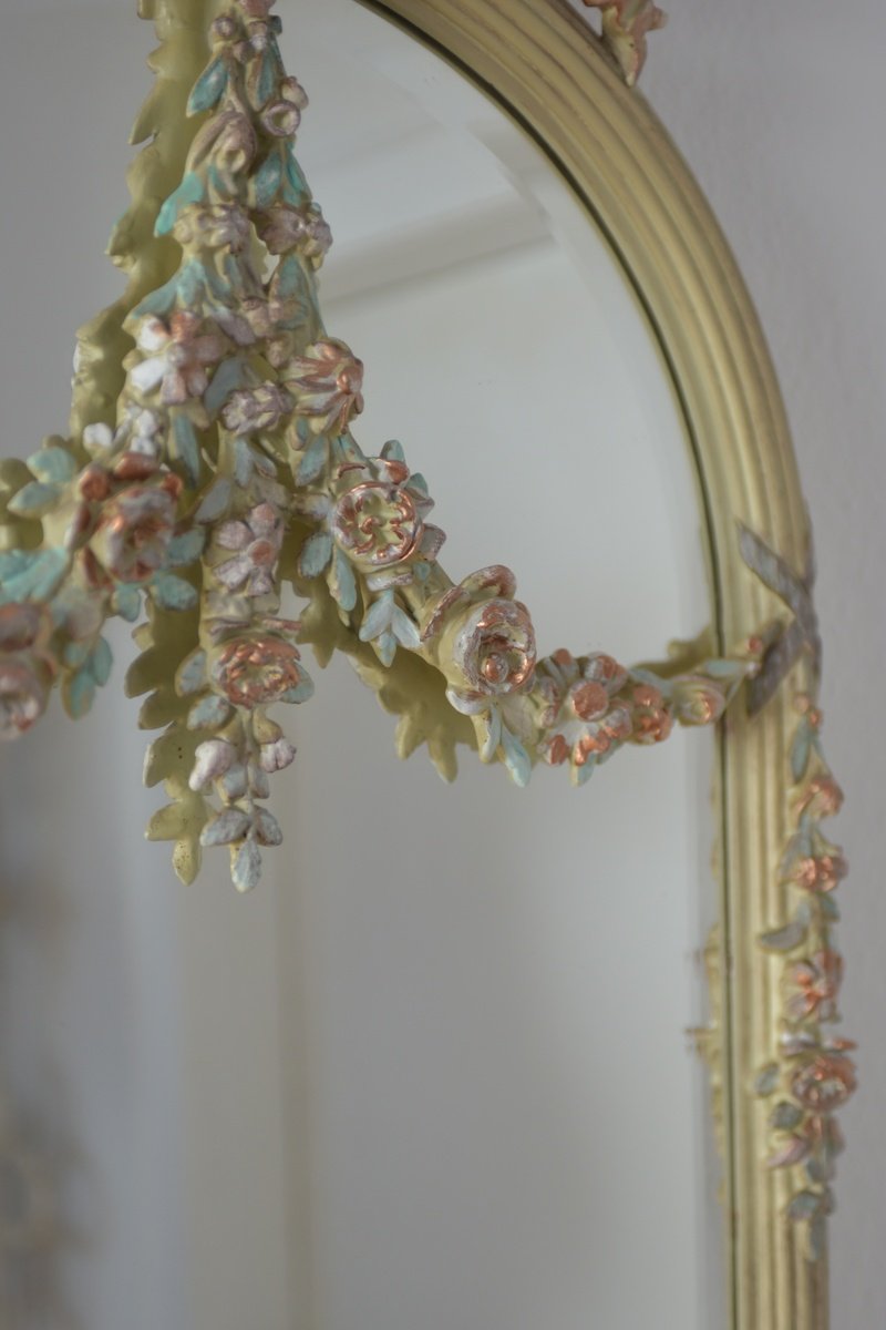 Miroir d'Entre Deux. Jugendstil. Style Louis XVI.-photo-4