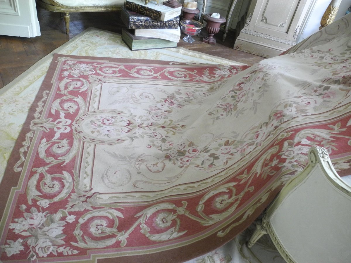 Aubusson Style Carpet. Carpet-photo-4