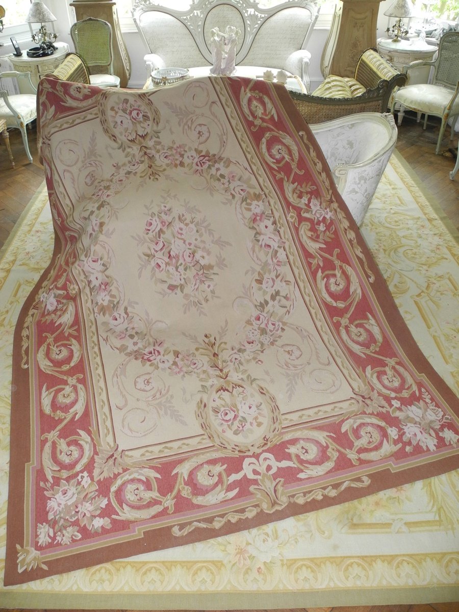 Aubusson Style Carpet. Carpet