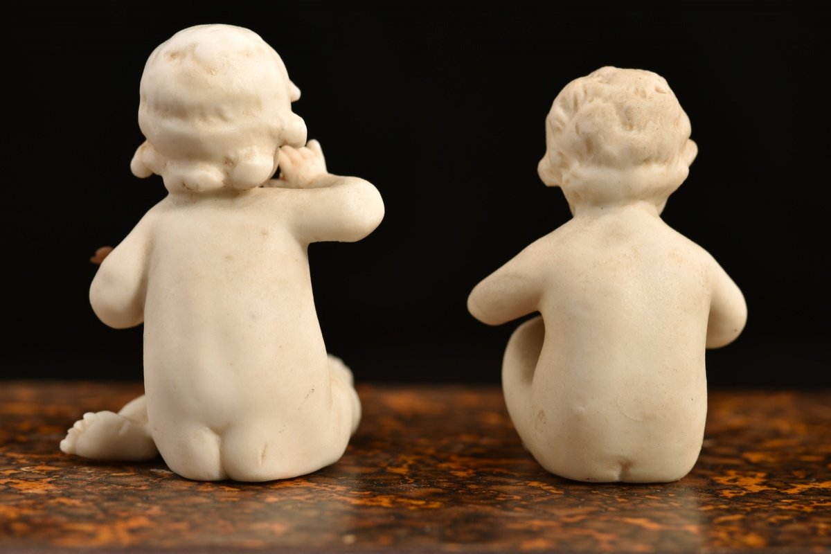 Biscuit Müller. Allemagne 1920. Deux Enfants.-photo-4