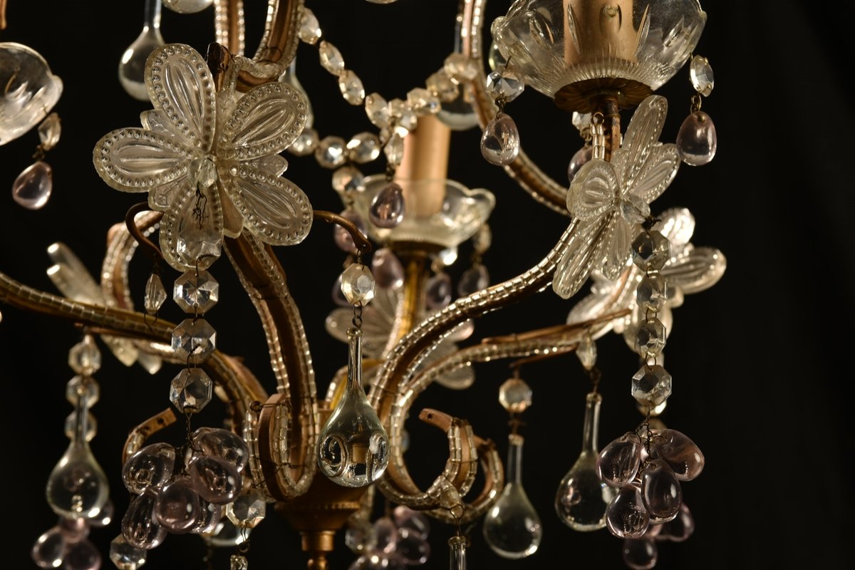 Venetian Chandelier. 1940.-photo-2