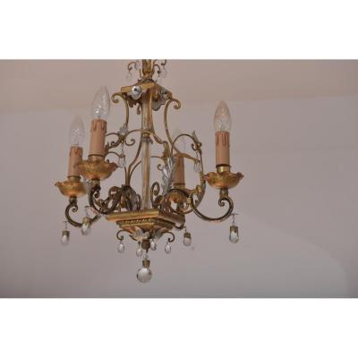 Small Florentine Chandelier 1970.