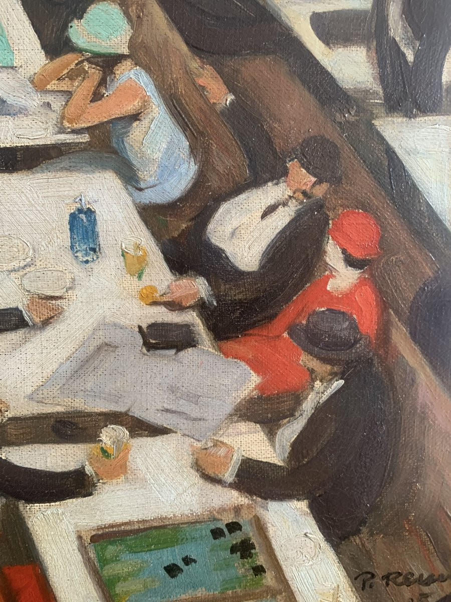 Scène de Brasserie Art déco 1925 Nancy -photo-2