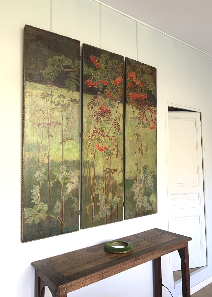 Spectacular Screen 1900 - Art Nouveau Nancy-photo-2