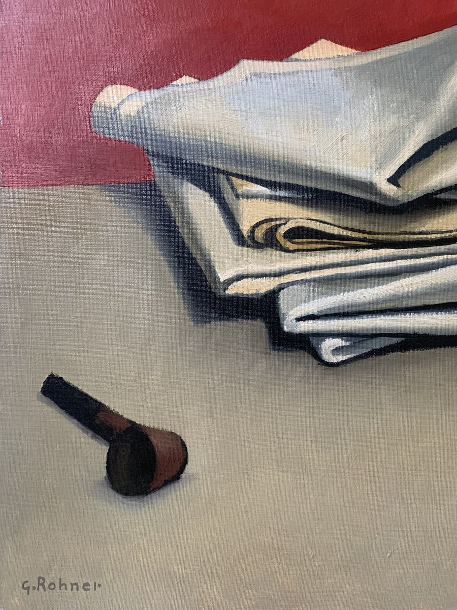 Georges ROHNER - Huile sur toile -photo-4