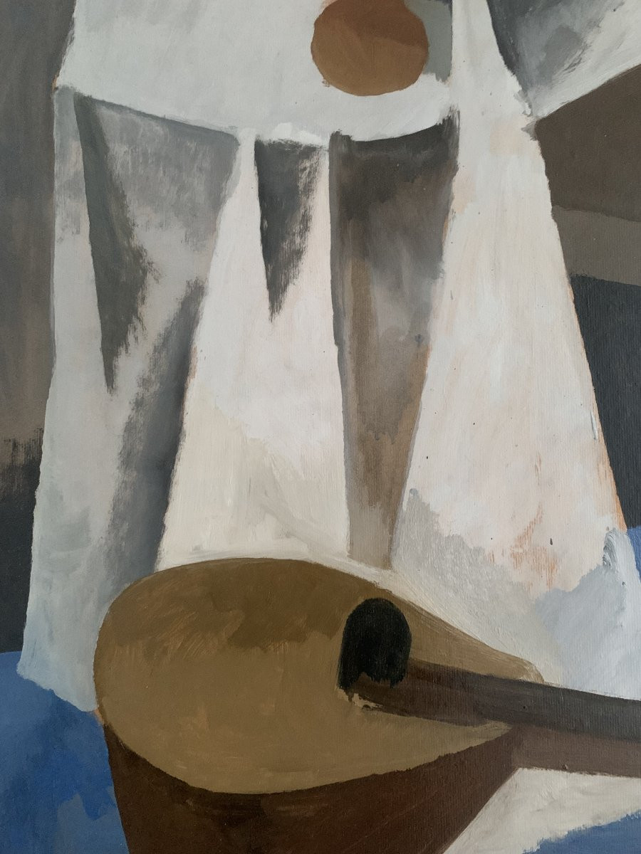 Nature morte post cubiste  - Pierre GOUGEROT - 1959-photo-1