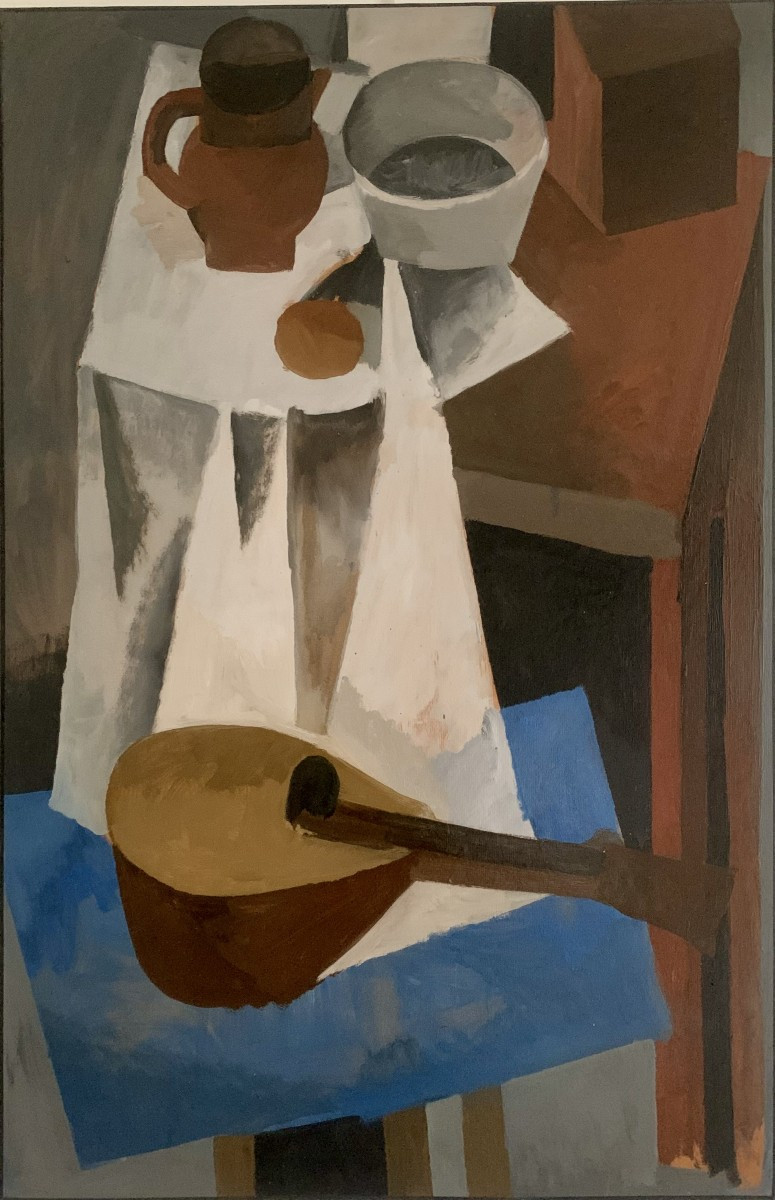 Nature morte post cubiste  - Pierre GOUGEROT - 1959