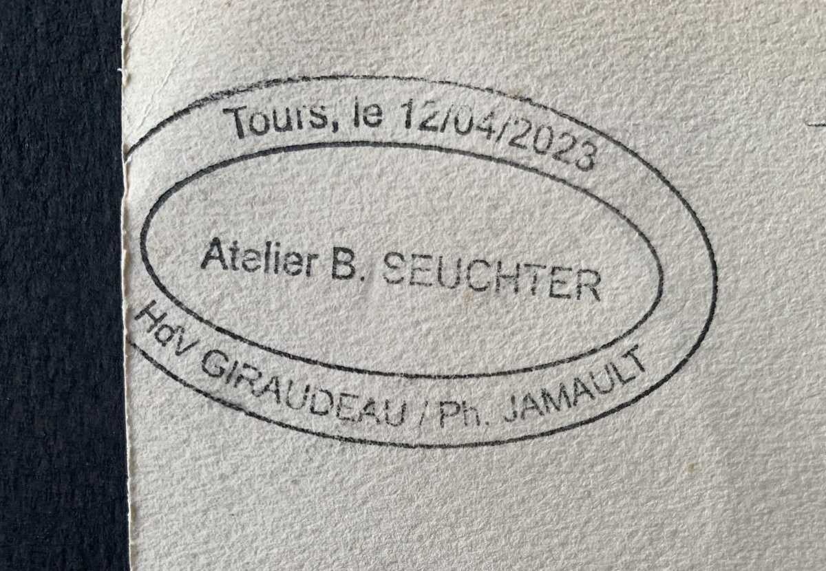 Bruno SEUCHTER - projet d'affiche - 1940 - dans le goût de Jean HUGO-photo-5