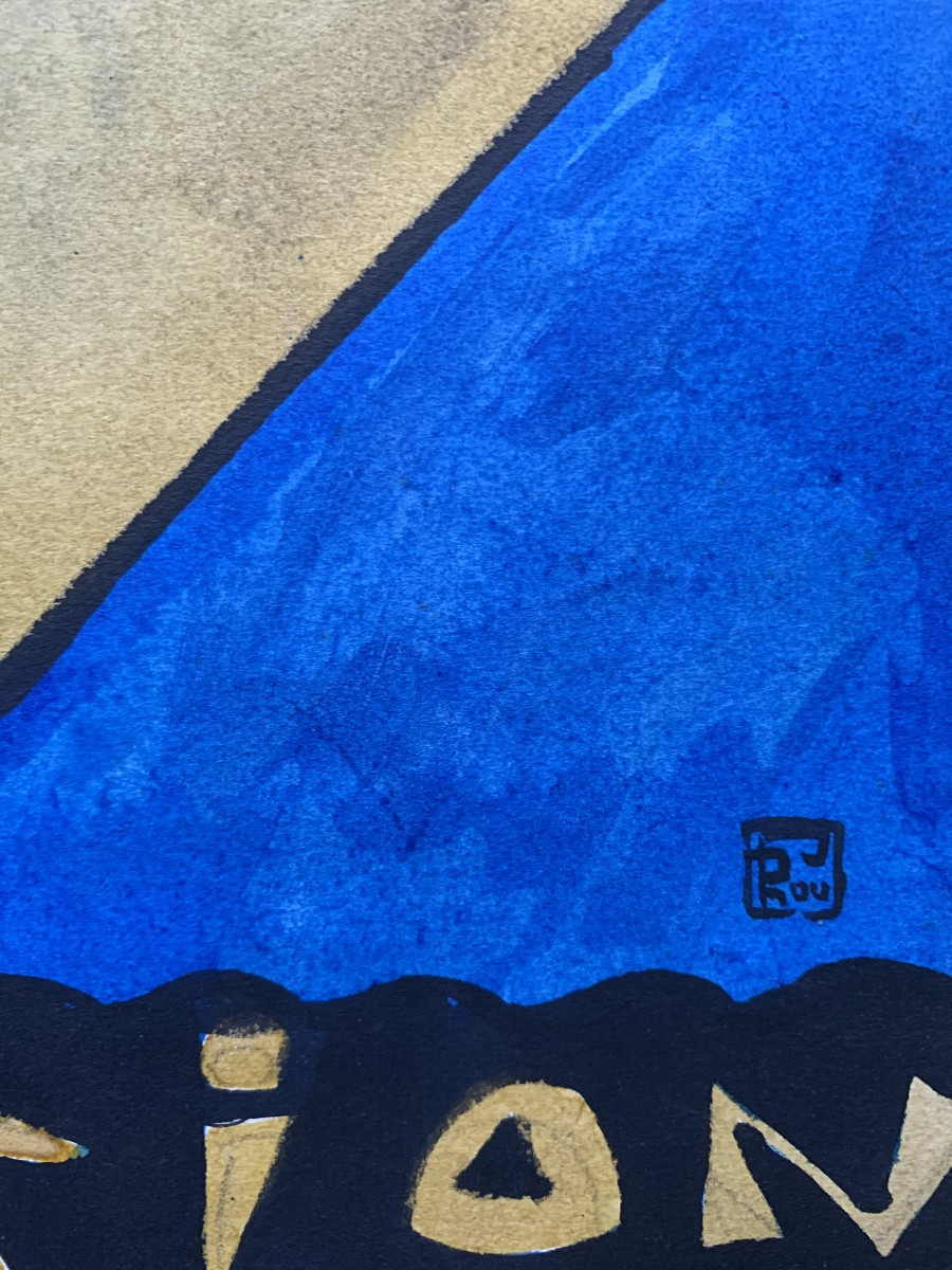 Maurice Frichou - Sporting Club Libournais - 1920 - Athletics - Swimming - Art Deco Project-photo-1