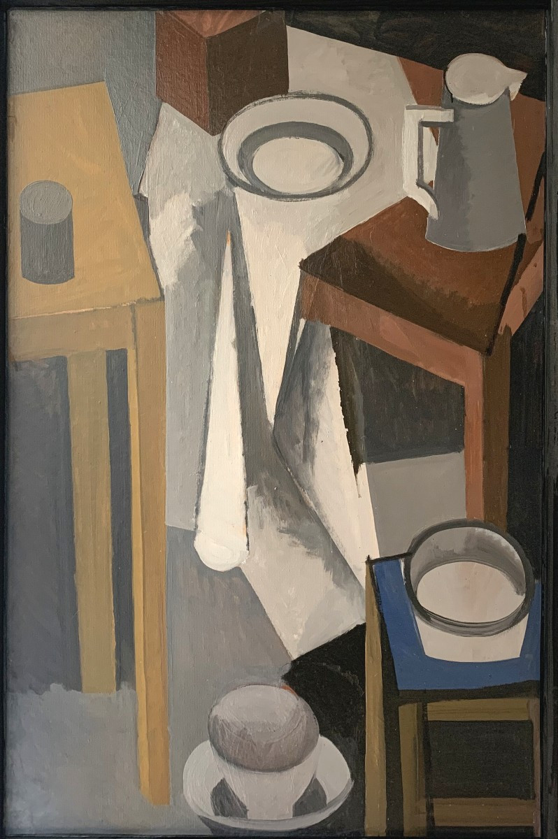 Nature morte post cubiste - Pierre GOUGEROT - 1959