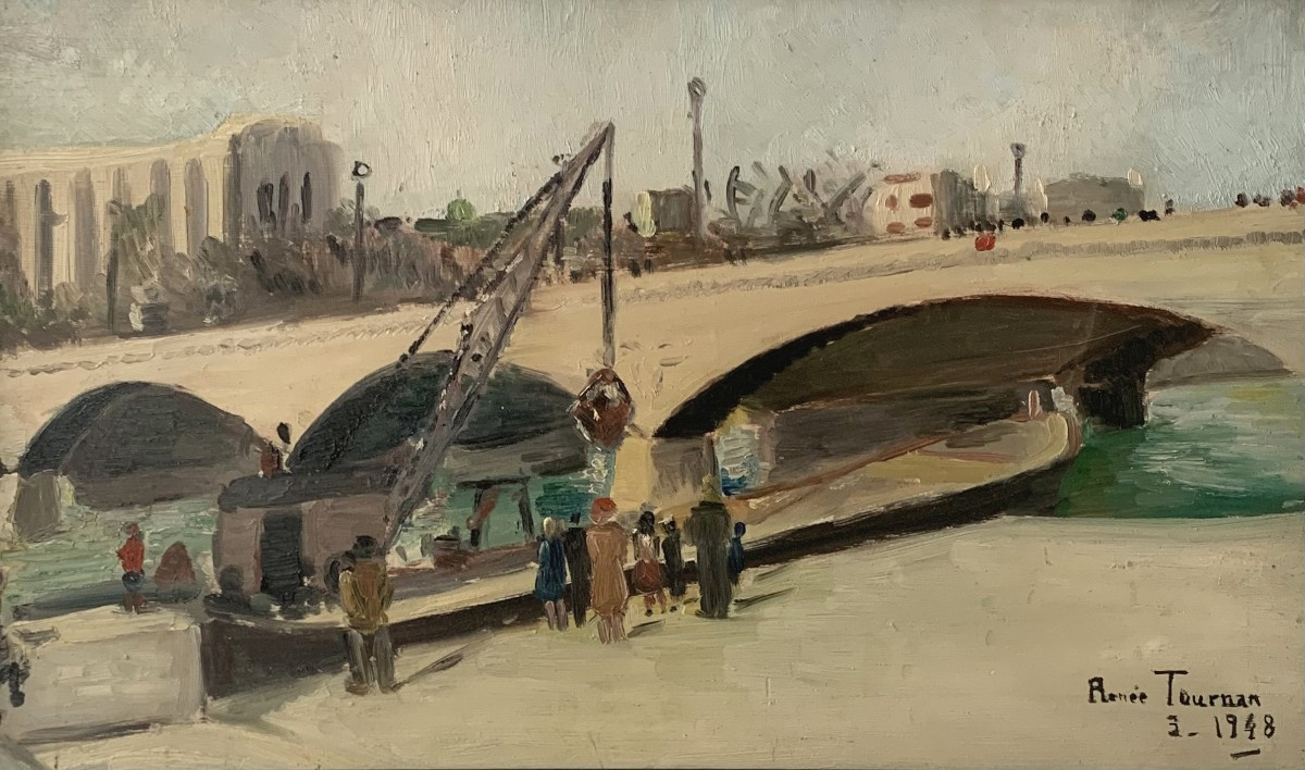 The Trocadero And The Pont d'Iéna - Paris - 1948 - Eiffel Tower