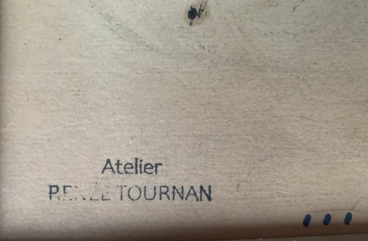 Street Scene In Paris, 1950s By Renée Tournan-photo-1