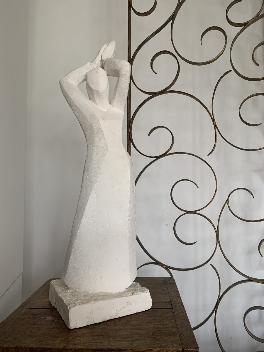 André Longeon - The Dance - Plaster Cast Circa 1965-photo-6