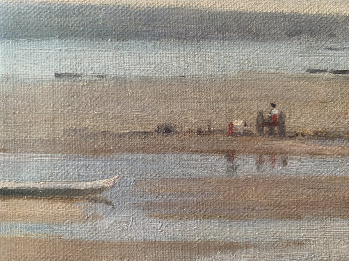 Noély DULUC- vue prise du Cap Ferret sur le bassin d'Arcachon - Dune du Pilat-  vers 1920-photo-1