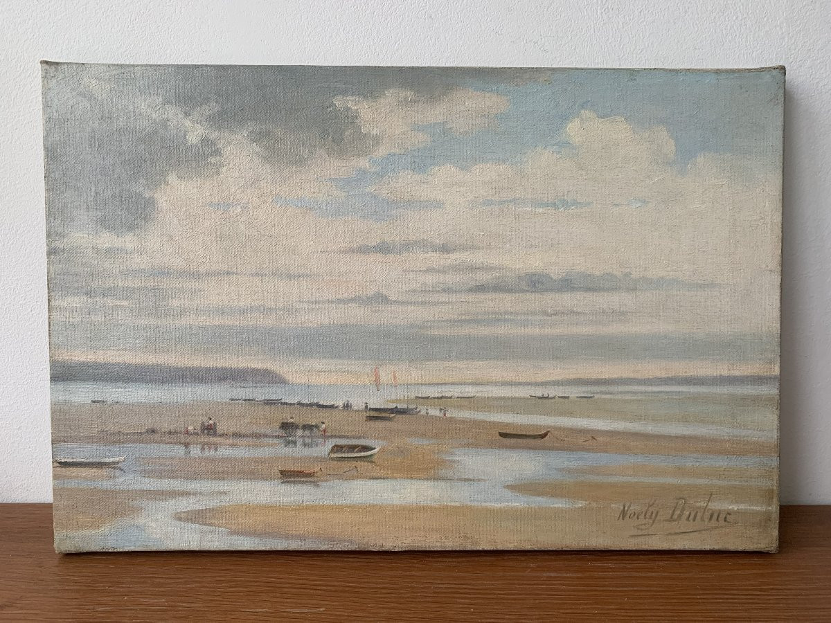 Noély DULUC- vue prise du Cap Ferret sur le bassin d'Arcachon - Dune du Pilat-  vers 1920-photo-5