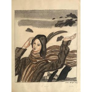 Jean Dupas, Project For Saks Fifth Avenue 