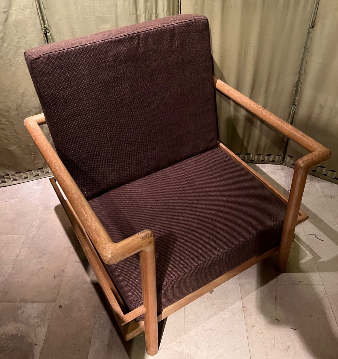 Paire de fauteuils ajourés-photo-1