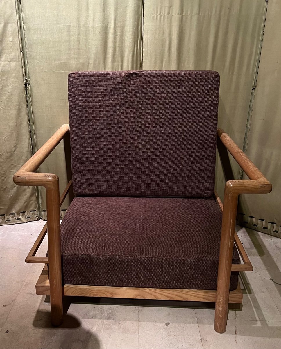 Paire de fauteuils ajourés-photo-2