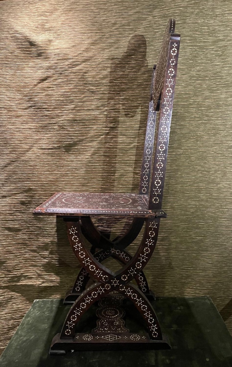 Chaise italienne, 19e siècle .-photo-4
