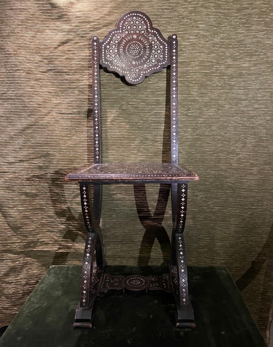 Chaise italienne, 19e siècle .