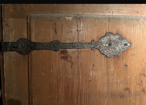 Petite armoire peinte.-photo-3