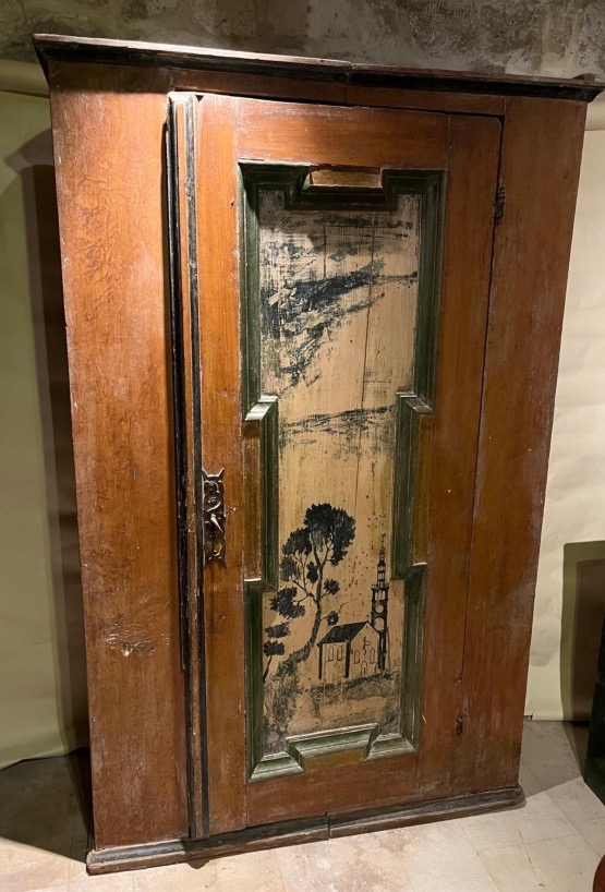 Petite armoire peinte.-photo-3