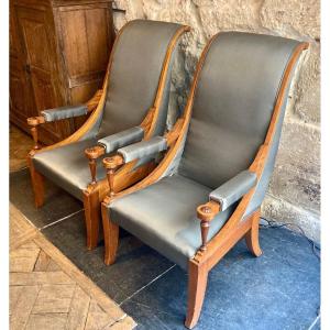 Pair Of Armchairs, 20th Century 