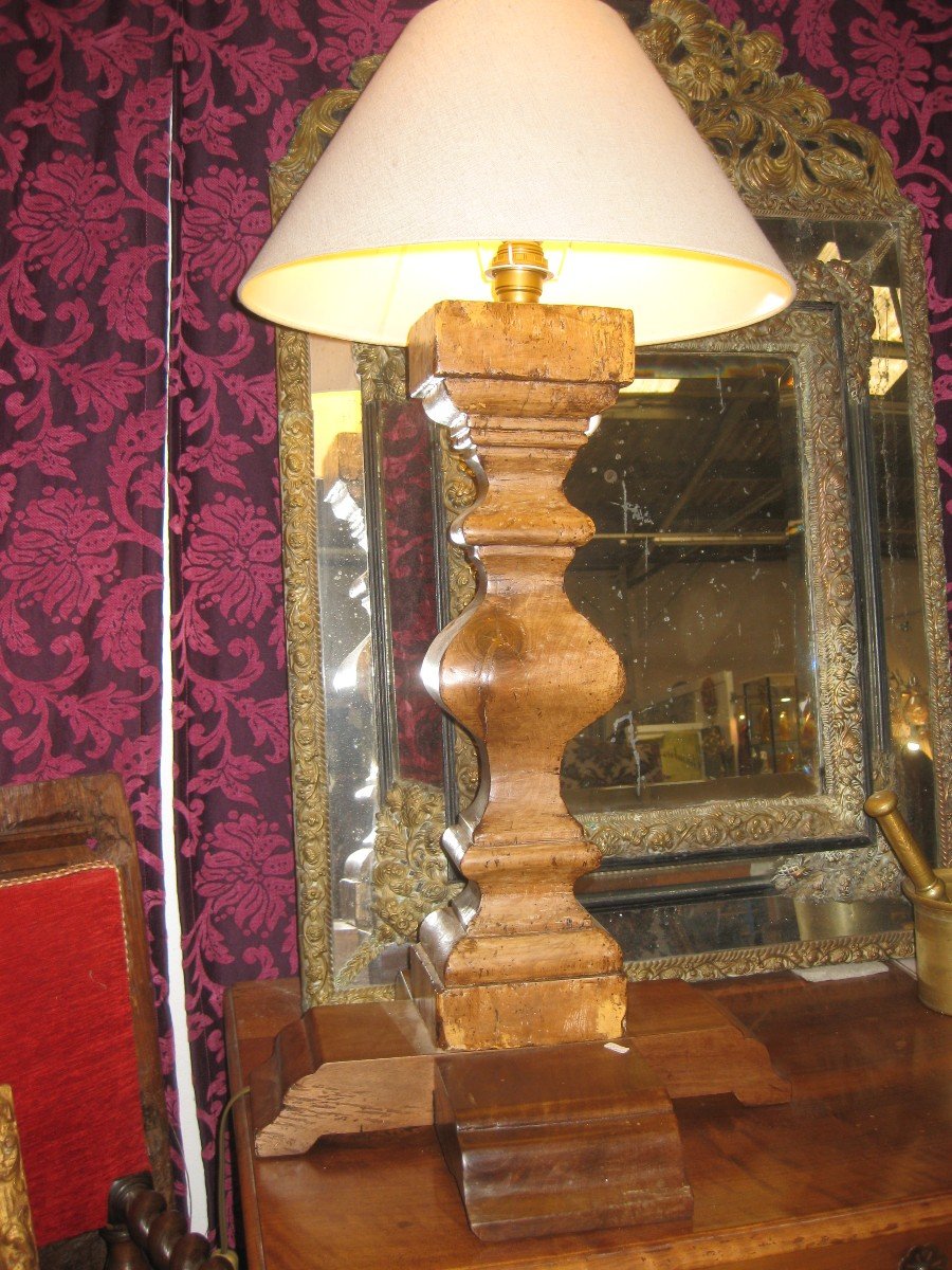 Pair Of Louis XIV Baluster Lamps.-photo-2