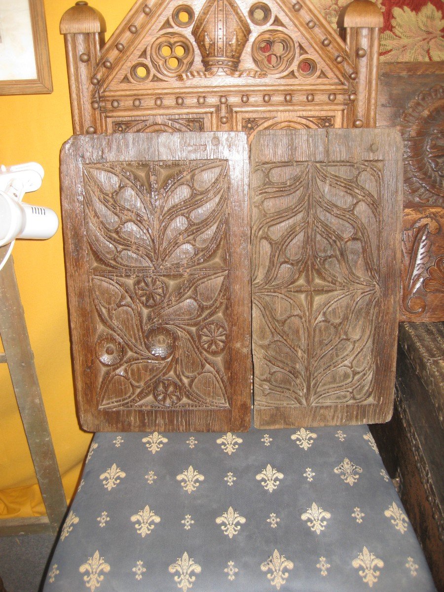 Two Gothic Panels.